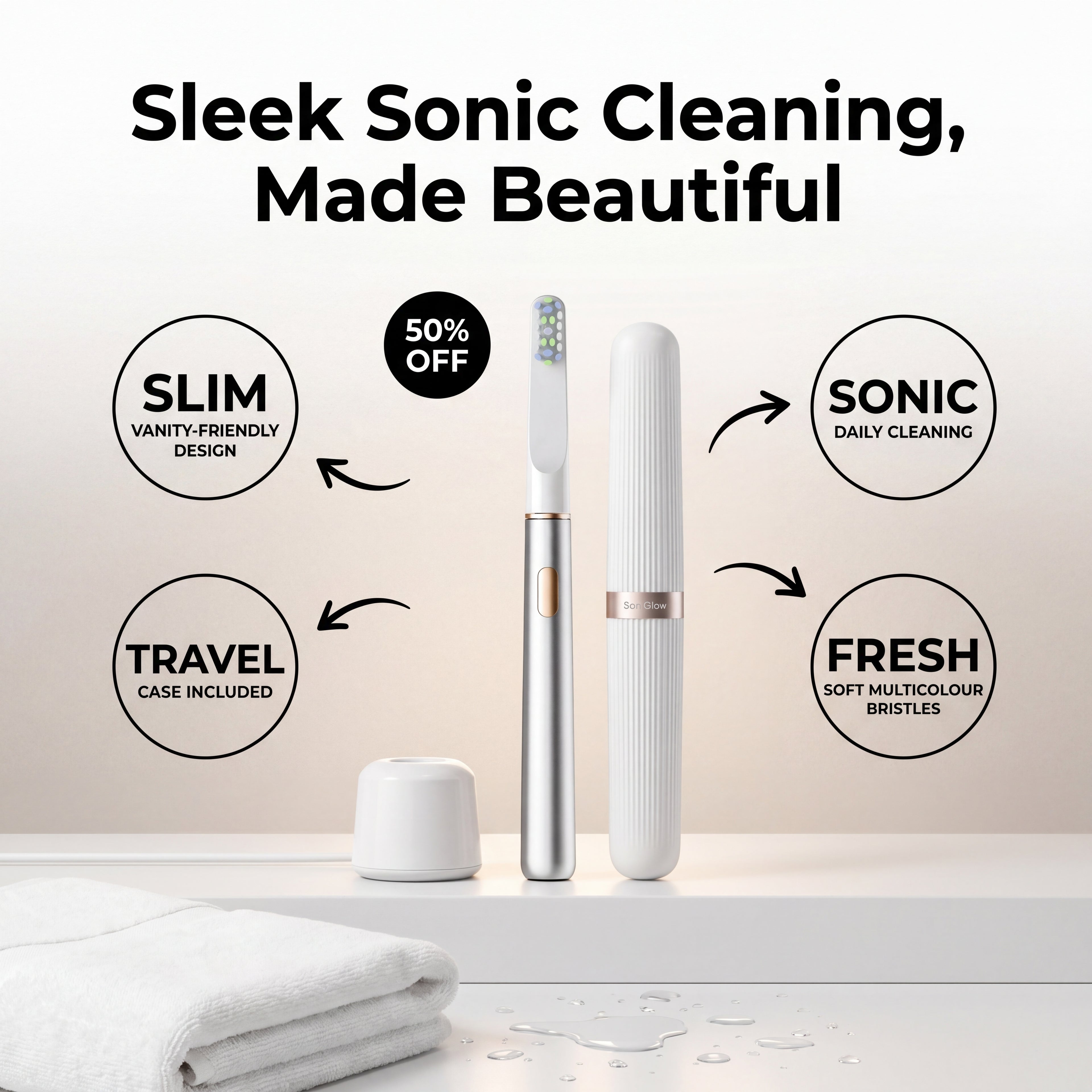 SoniGlow Electric Toothbrush